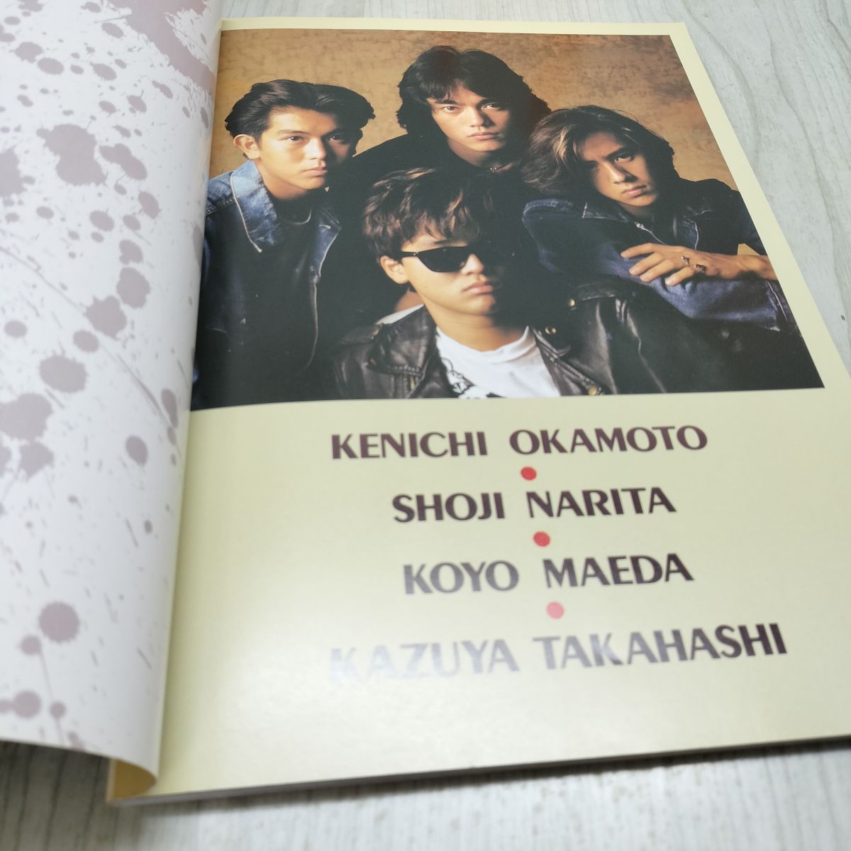 男闘呼組 BREAK THE SILENCE ARENA37℃ 1989年 平成元年 10月号臨時増刊 写真集 150022 - メルカリ