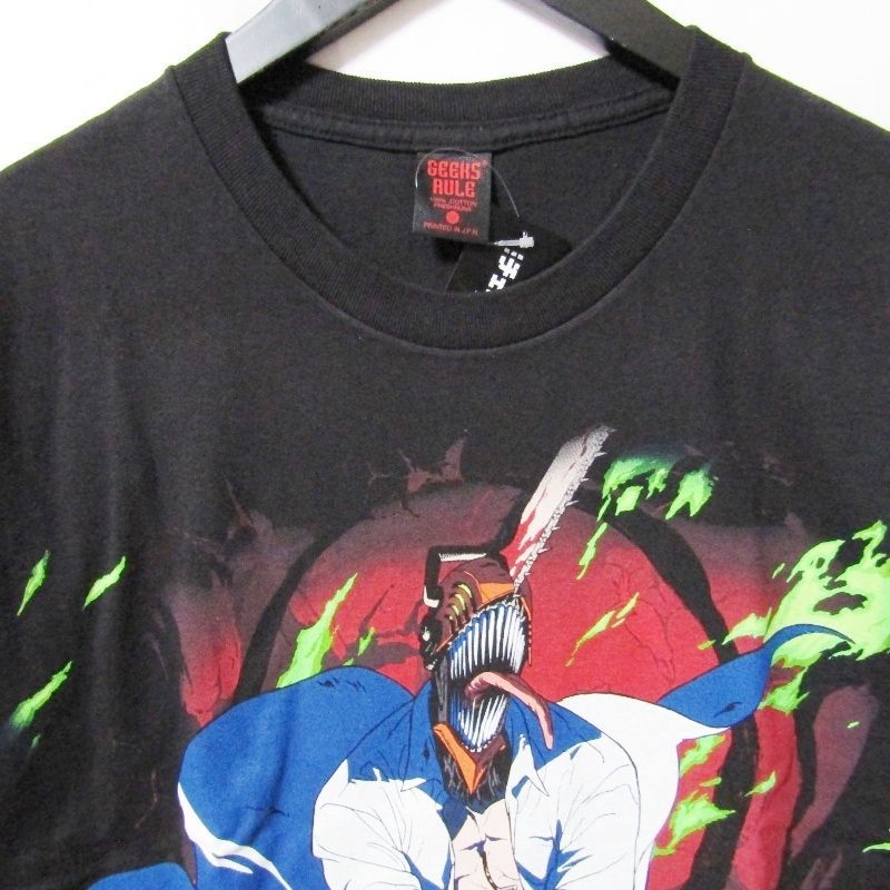 未使用 GEEKS RULE ギークス ルール 半袖Tシャツ CHAINSAW MAN The