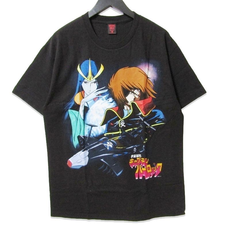GEEKS RULE CAPTAIN HARLOCK Tシャツ XL 未使用 GEEKS RULE ギークス ルール 半袖Tシャツ Captain Harlock 宇宙
