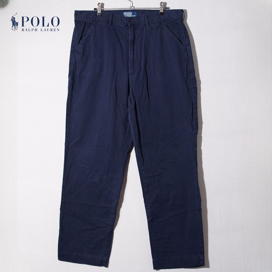 90s ポロラルフロレーン Polo by Ralph Lauren ポロチノ チノパン W36