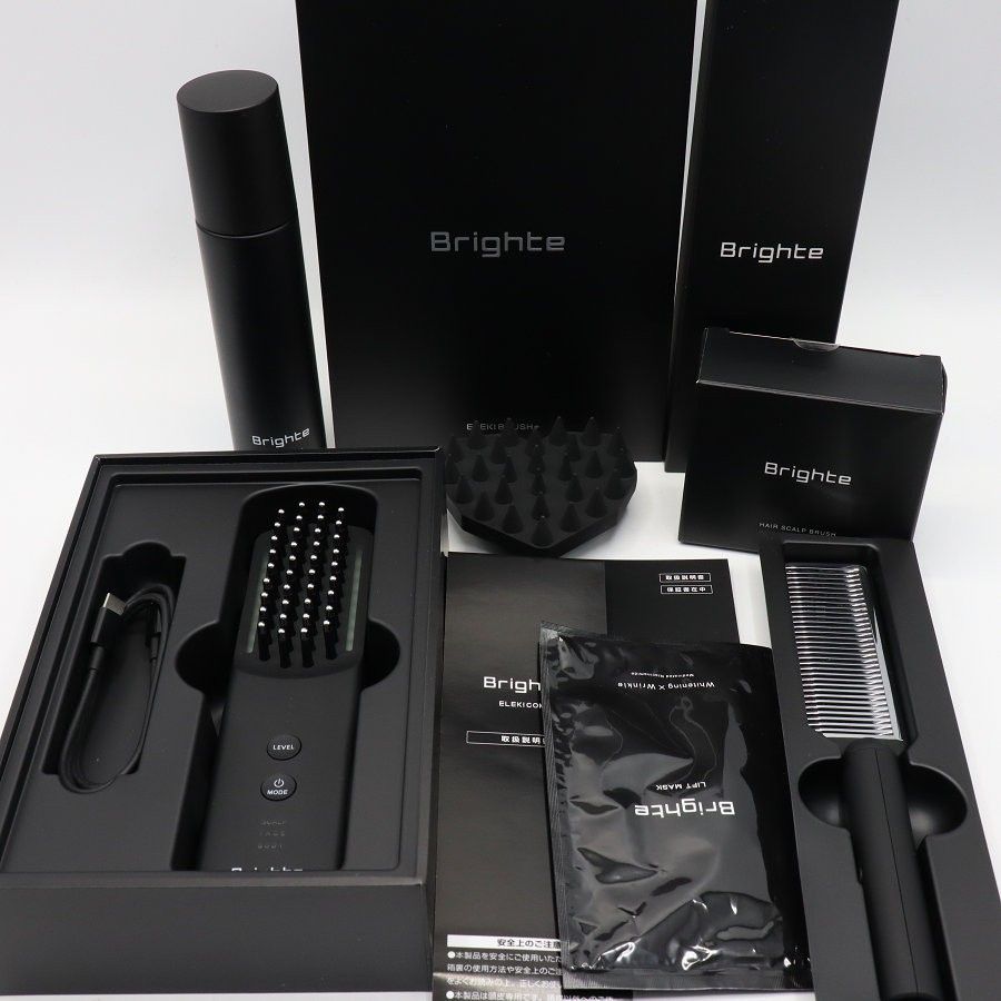 Brighte エレキコーム 、スカルプセラム Brighte（ブライト）エレキブラシプラスのミッキー限定デザイン