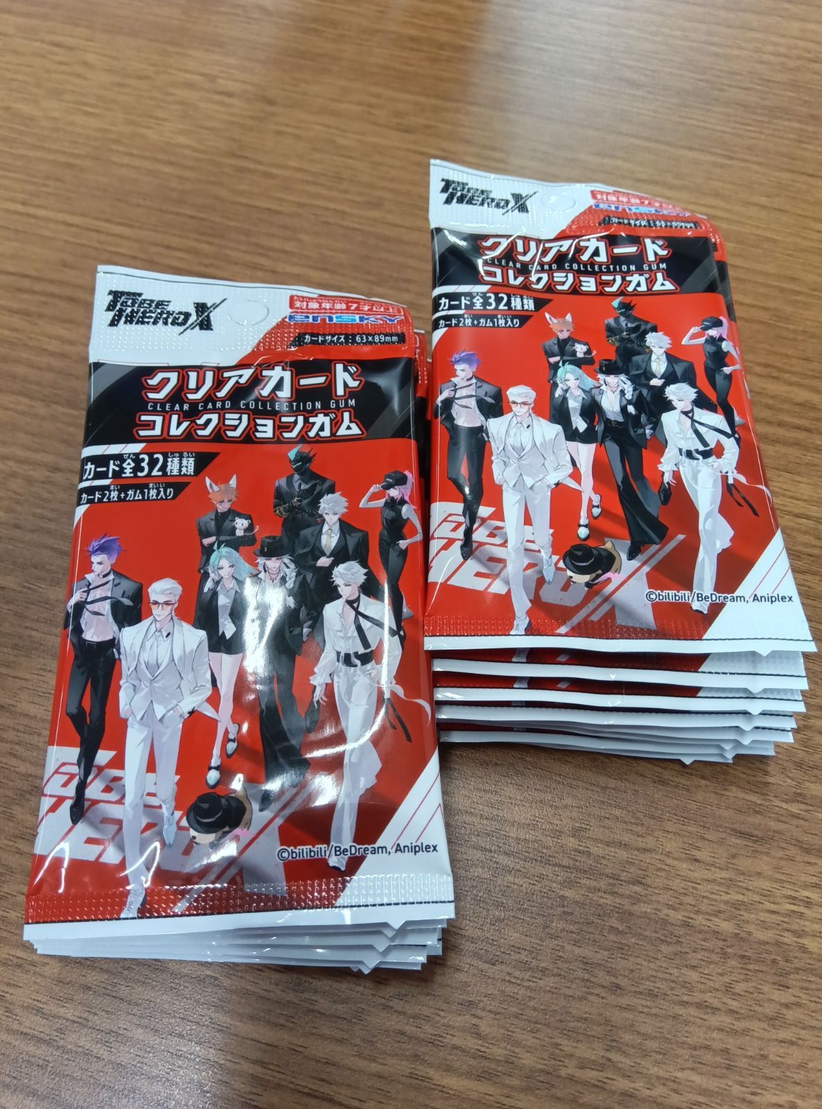 TO BE HERO Xクリアカードコレクションガム16パック - メルカリ