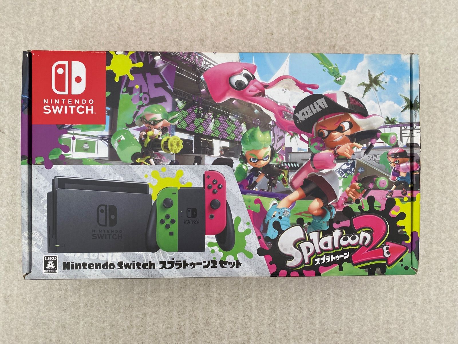 ◇Nintendo Switch スプラトゥーン2セット （HAC－S－KACEA） ジャンク