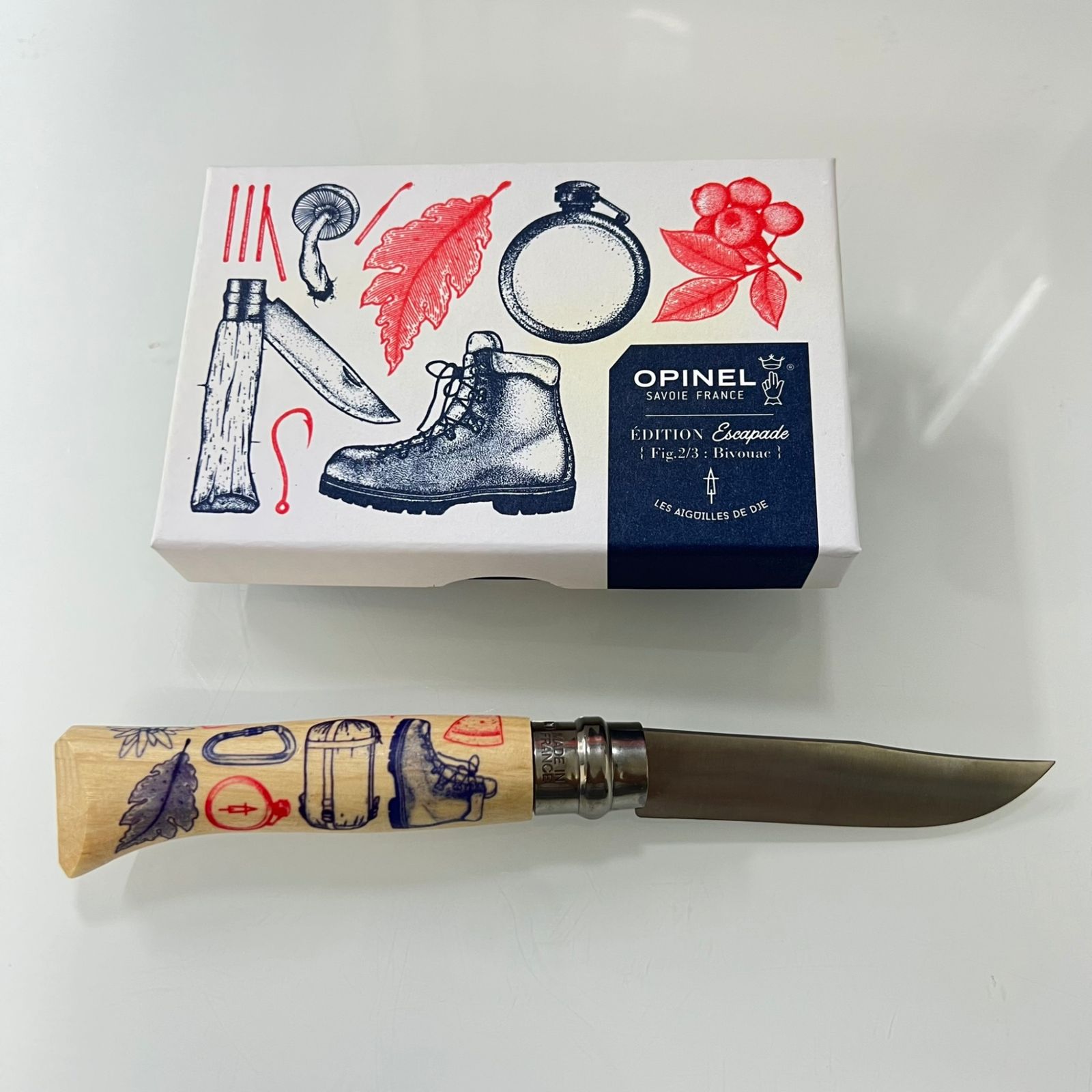 【OneSize グレー系】 Opinel ( オピネル ) エディションⅢ エスカパード エレベーション OPINEL Edition III Escapade Elevation 41601 z000569 ✉️OneSize ブラウン系 Opinel ( オピネル ) エディションⅢ