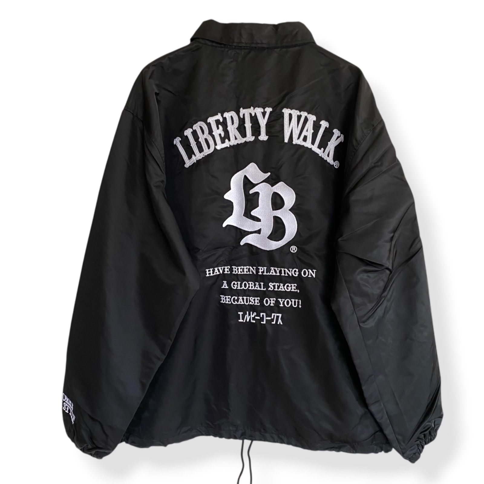 LIBERTY WALK リバティーウォーク スカジャン Mサイズ未使用 新品未使用 LIBERTY WALK リバティーウォーク LB Thorn Logo Coach