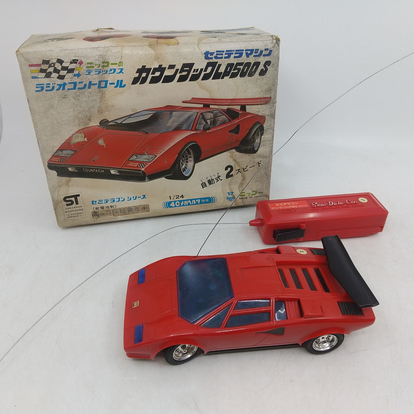 動作未確認・ラジコン】セミデラマシン カウンタックLP500 S ニッコー