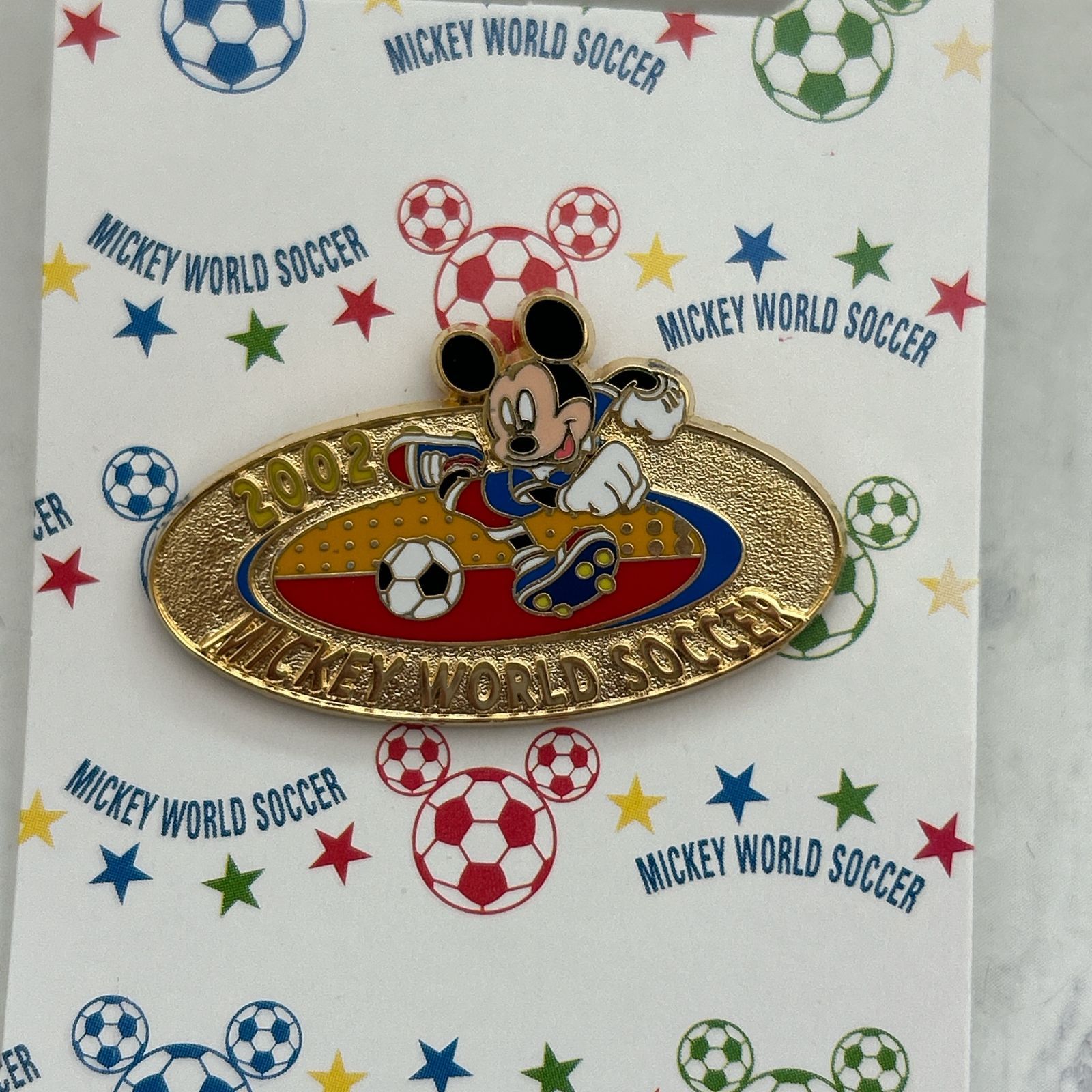 当時物☆ディズニーストア限定 FIFAワールドカップ 2002 ミッキー