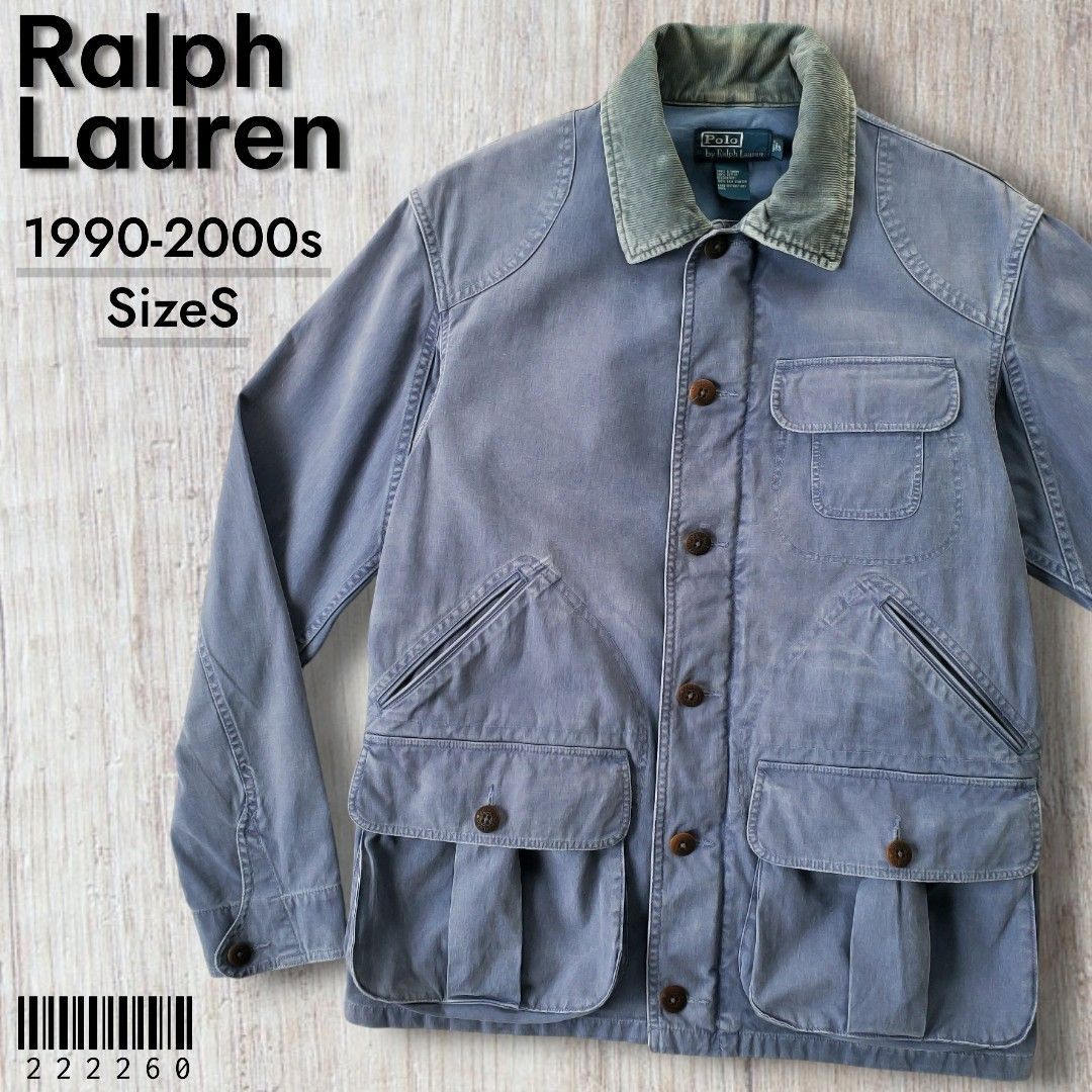 90s Polo Ralph Lauren カバーオール　ハンティングジャケット Polo by Ralph Lauren ラルフロレーン□美品 1990-2000s Key West USED