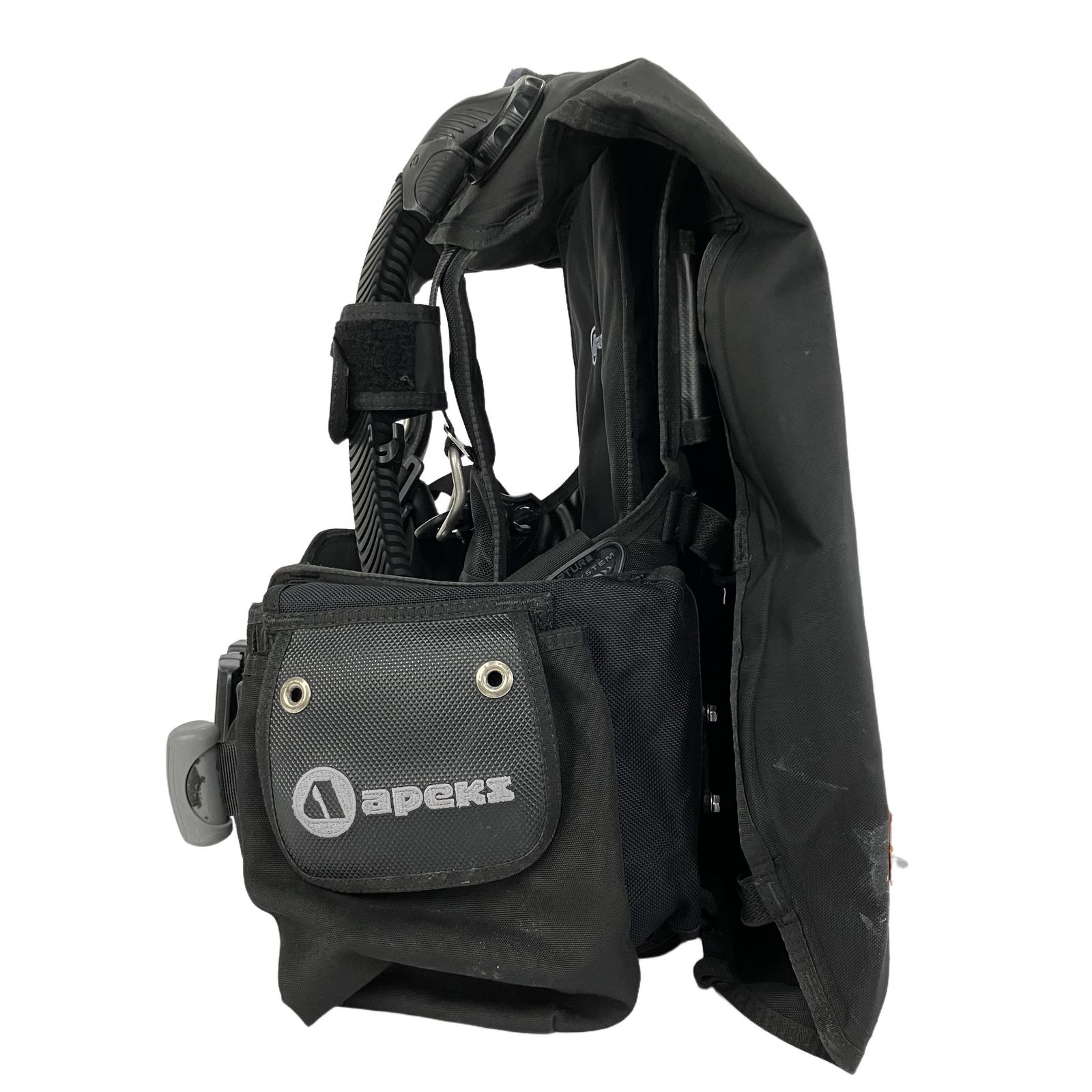apeks BLACK ICE BCジャケット SM/MDサイズ ダイビング用品 ジャンク Y11139604