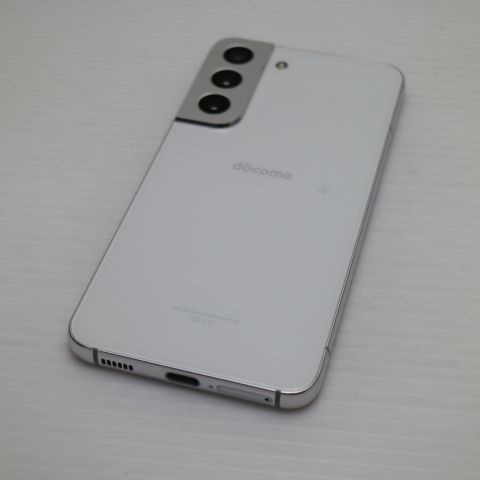 新品同様 Galaxy S22 SC-51C ファントムホワイト スマホ 白ロム 土日祝 