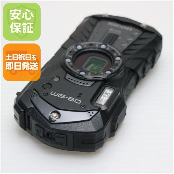 良品中古 WG-60 ブラック 即日発送 RICOH コンパクトデジタルカメラ 