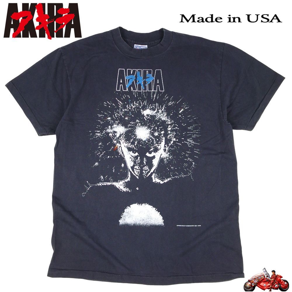 435 AKIRA アキラ アニメ Tシャツ 美品 USA製 ブラック Lサイズ 半袖