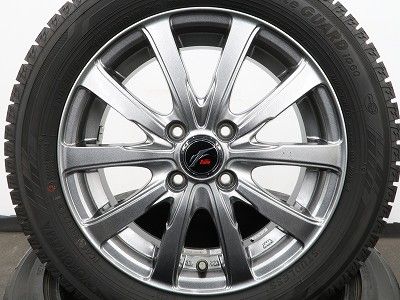 スタッドレス4本（ホイール付）165/65R15 ソリオ デリカD2等 タフト ソリオ デリカD2 等に 4本 社外 15インチ 4.5J+45 4H 100