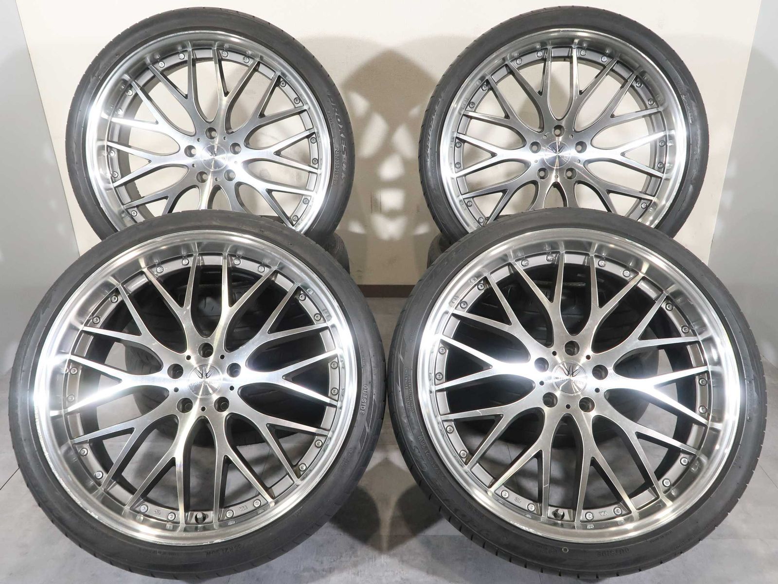 30系アルファード ヴェルファイア 21インチ 245/35R21 アルミホイール