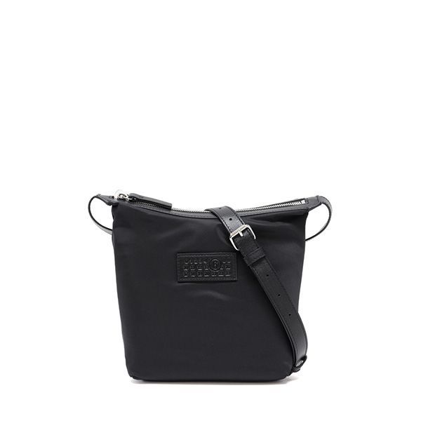 Maison レディース Margiela Maison MM6 エムエムシックス 26SSモデル Margiela　ボディバッグ黒 バッグ