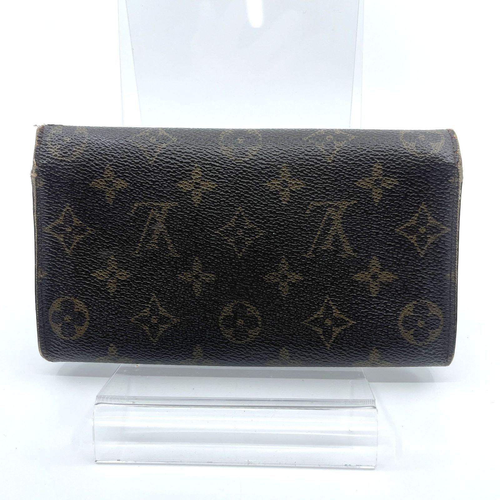 LOUIS VUITTON ルイヴィトン モノグラム M61734 ポルトフォイユ サラ 