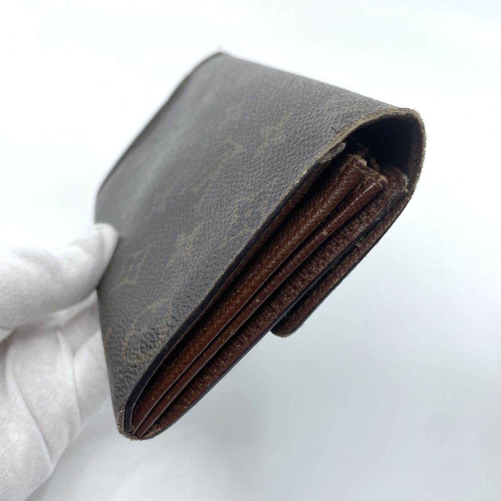 LOUIS VUITTON ルイヴィトン モノグラム M61734 ポルトフォイユ サラ 