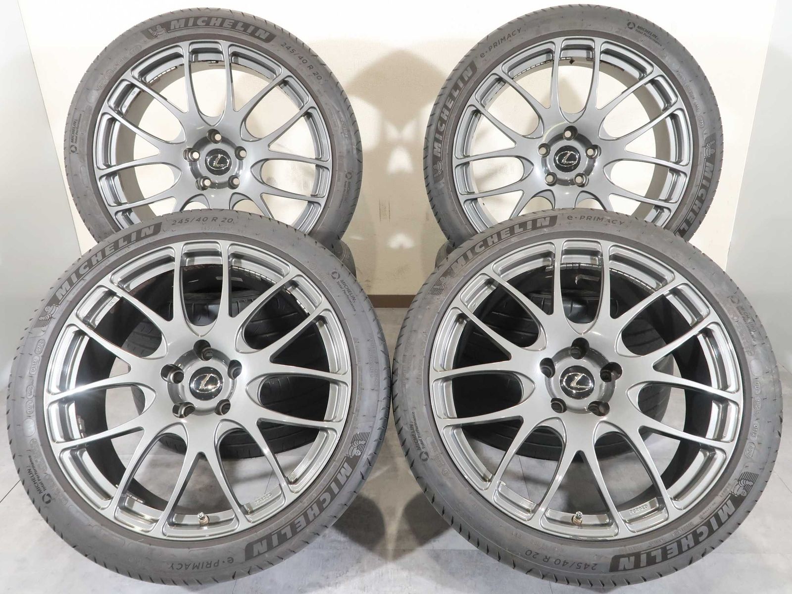 4本 レクサス LS TRD 40系 純正 20インチ 8.5J +34 5H PCD 120
