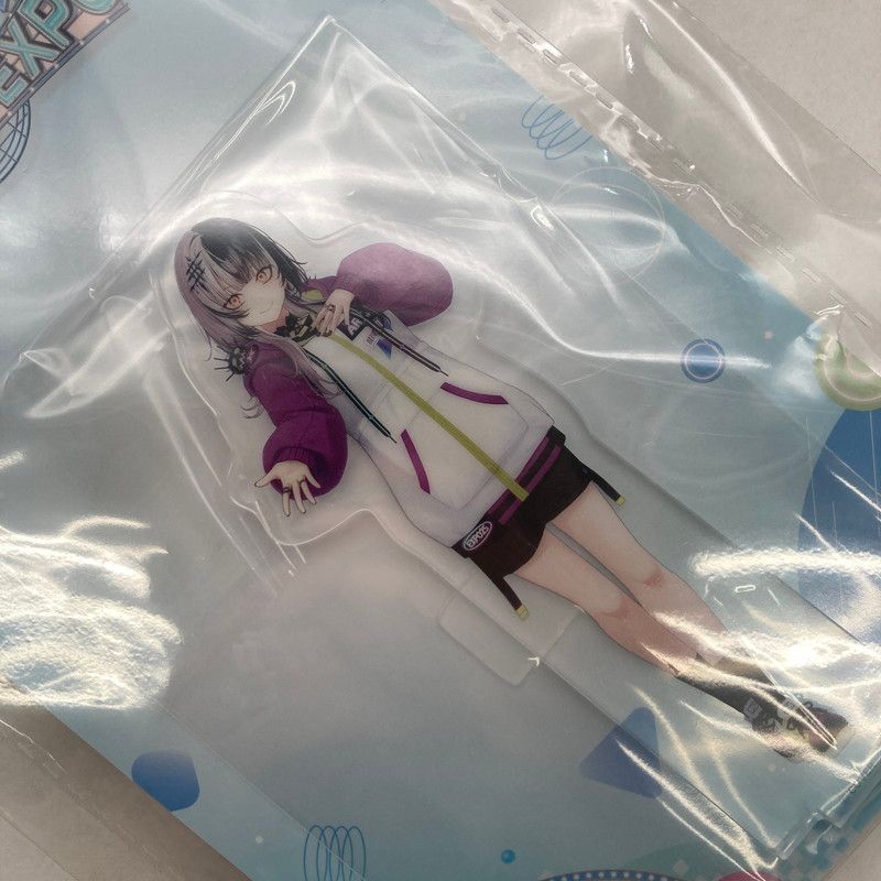 シオリ・ノヴェラ ホロライブ 台湾限定 萌番 コラボカフェ　アクリルスタンド hololive closet シオリ・ノヴェラ パジャマ衣装 – hololive