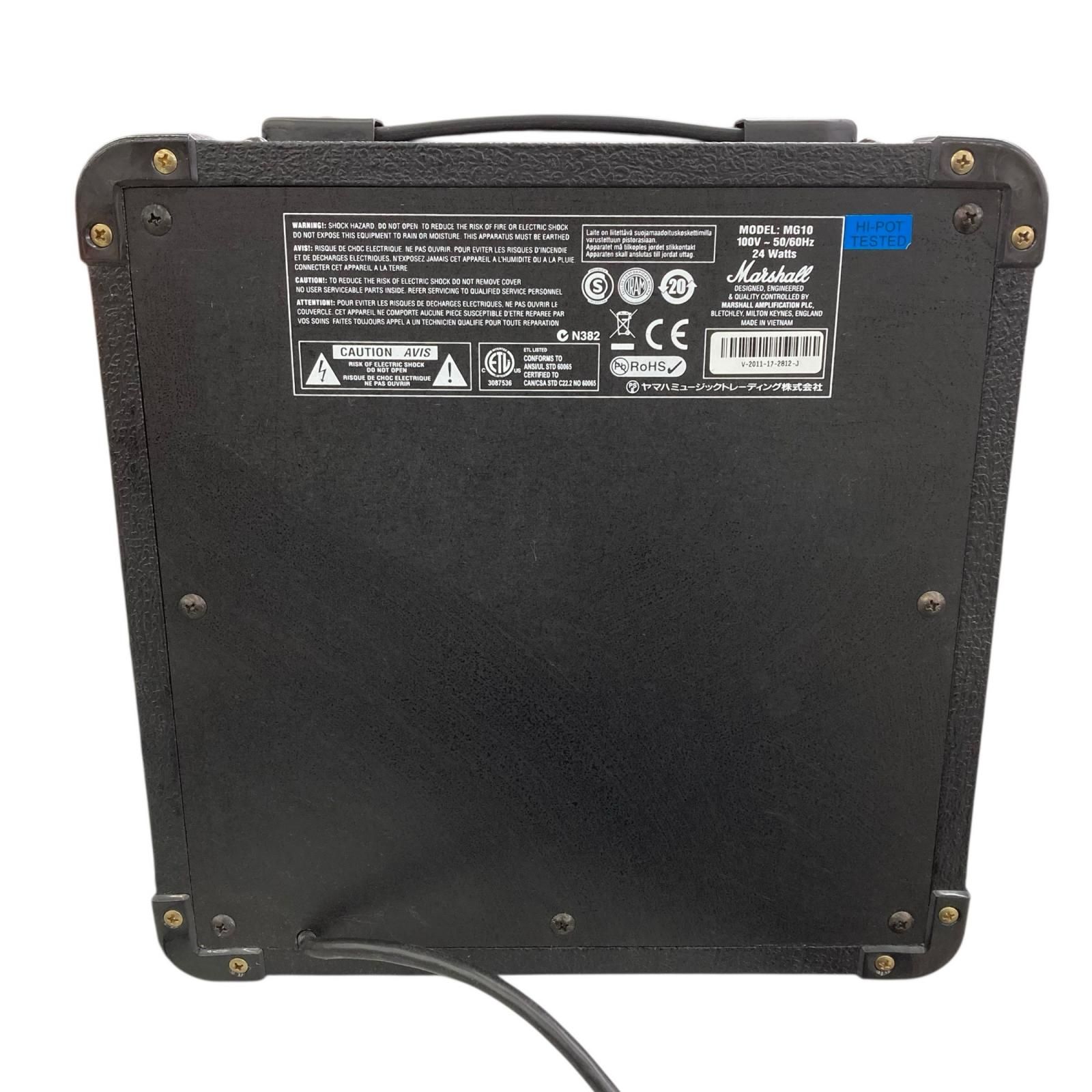 128302 通電確認のみ Marshall マーシャル ギターアンプ MG10 - メルカリ