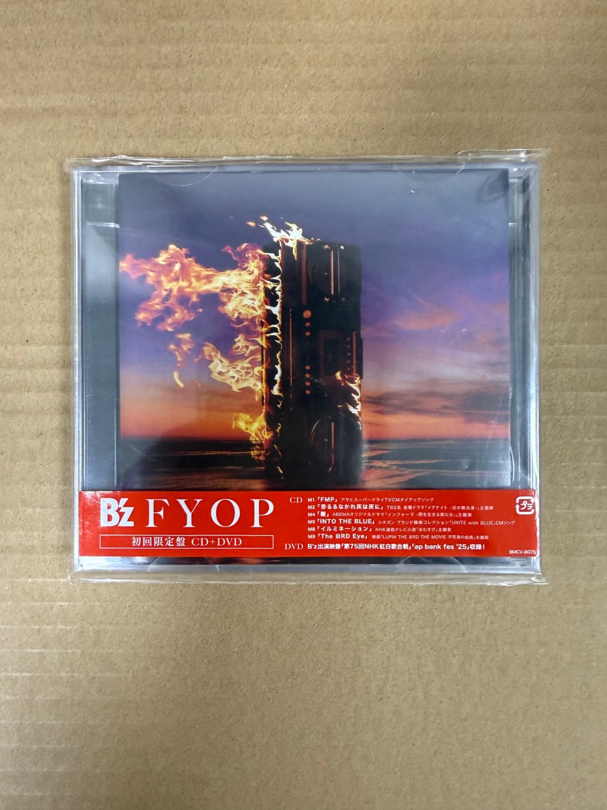 B’z／FYOP（初回限定盤／CD＋DVD）（特典なし） 先着特典】B'z／FYOP＜CD＋Blu-ray＞（初回限定盤)［Z-16878］20251112