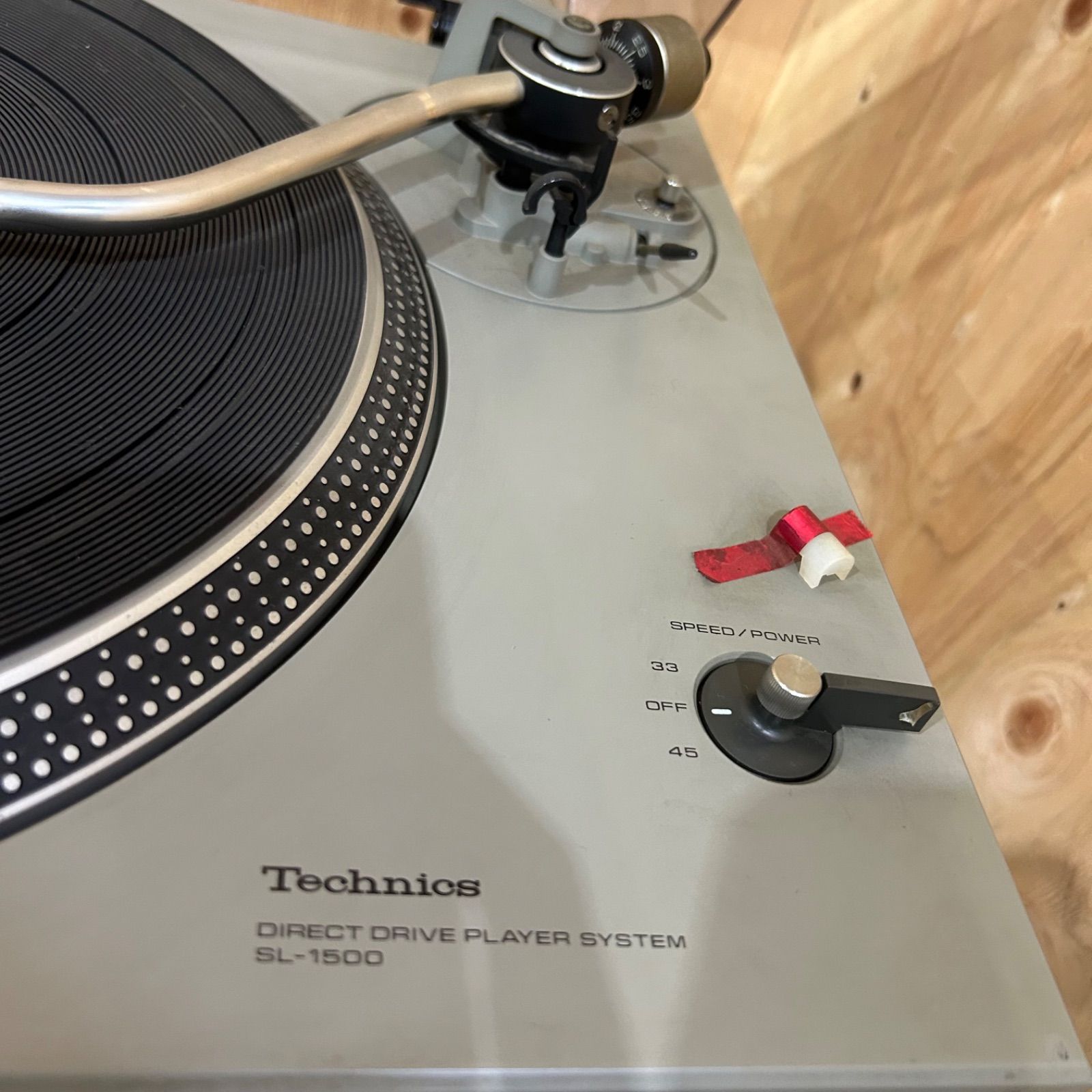SGM】ジャンク Technics SL-1500 レコードプレーヤー - メルカリ