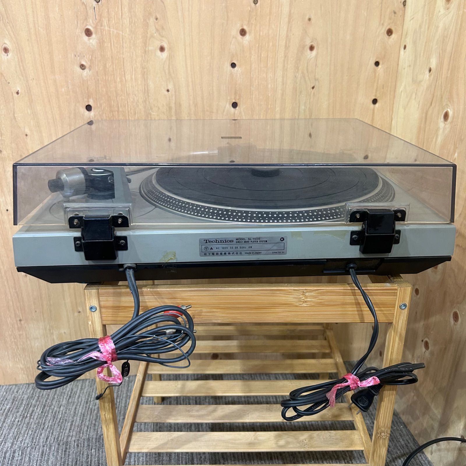SGM】ジャンク Technics SL-1500 レコードプレーヤー - メルカリ