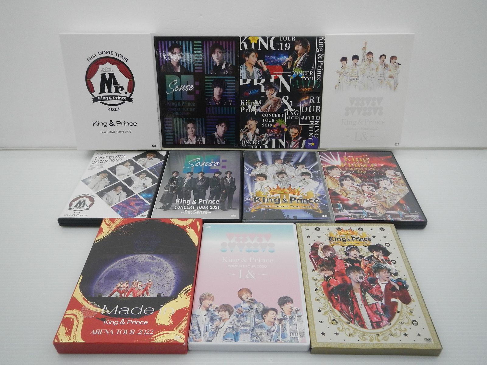 King & Prince 豪華セットCD DVD 特典　アクスタ　会報　ペンラ King＆Prince DVD セット 11点 - メルカリ