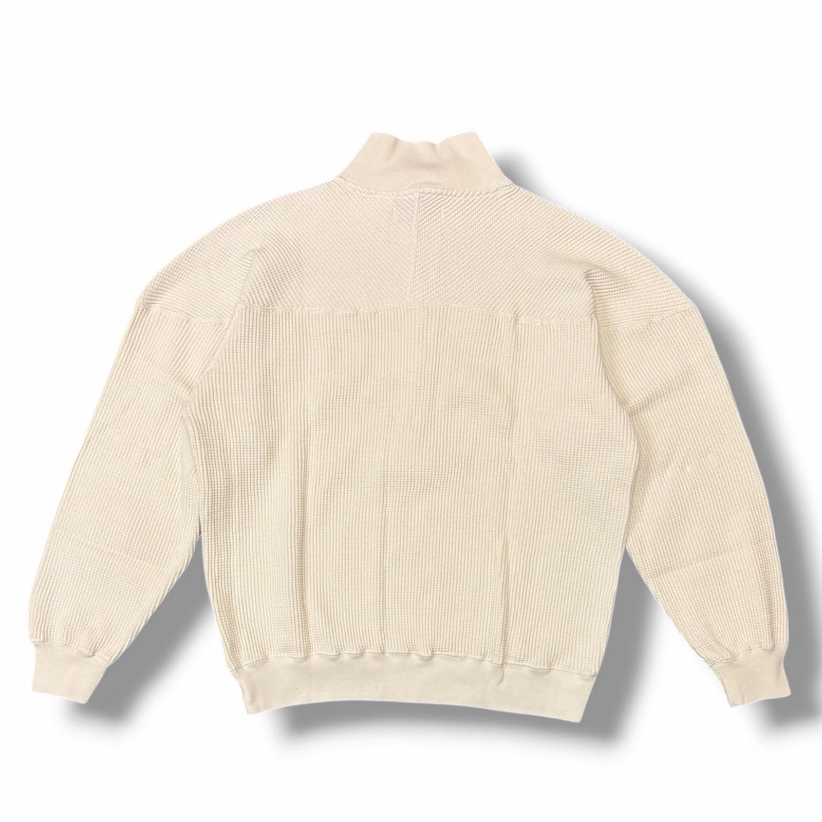参考上代25300円 未使用 UNIVERSAL PRODUCTS 24AW Foot Ball Half Zip