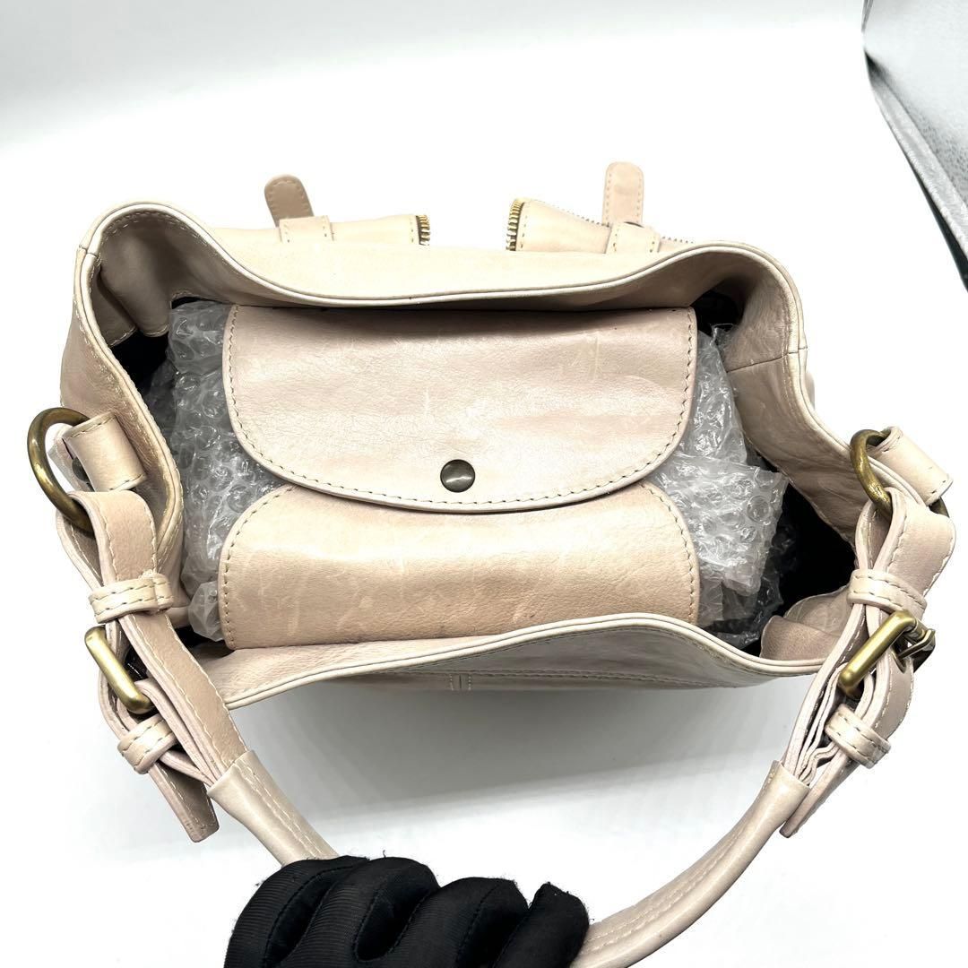 レディース archive y2k leather 2way bag multipocket