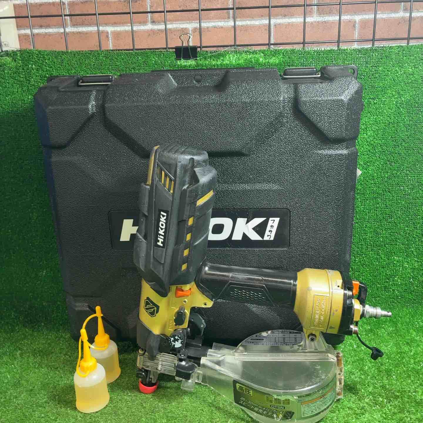 中古品】 ハイコーキ(HIKOKI ※旧:日立工機) 高圧エアネジ打ち機 WF4H3