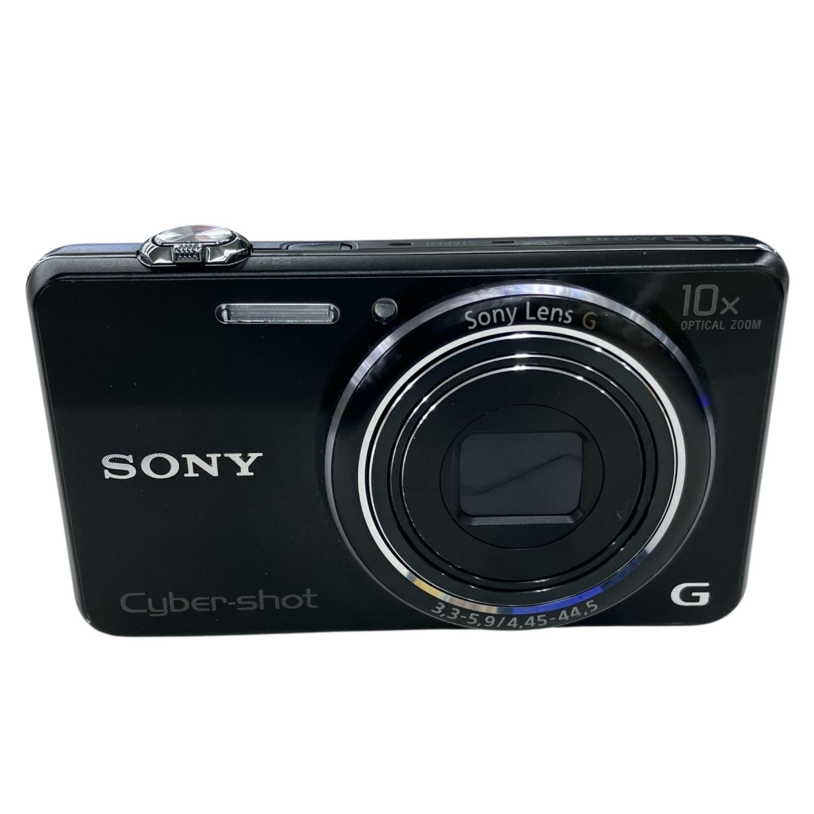 カメラ 186000 現状品 sonny ソニー デジタルカメラ DSC-WX100 ブラック