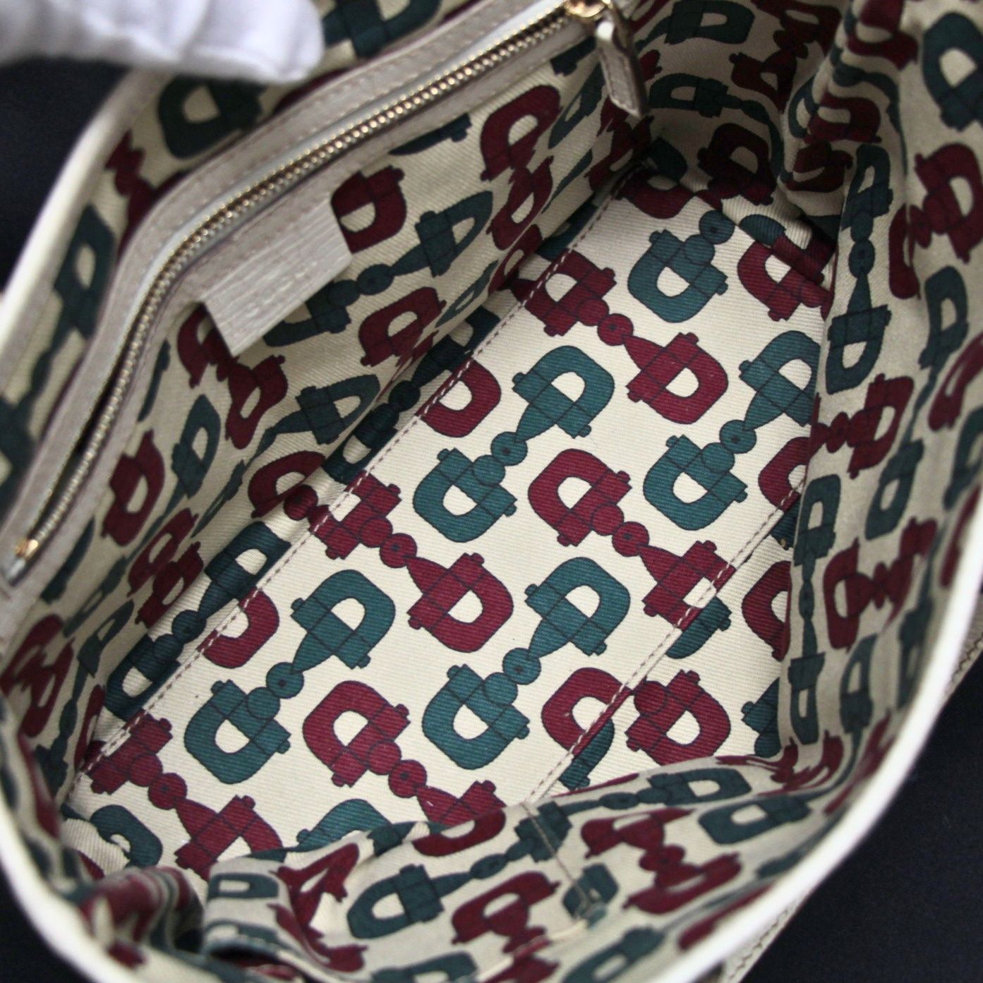 グッチ GUCCI シェリーライン ミニトートバッグ チャーム付き GG 