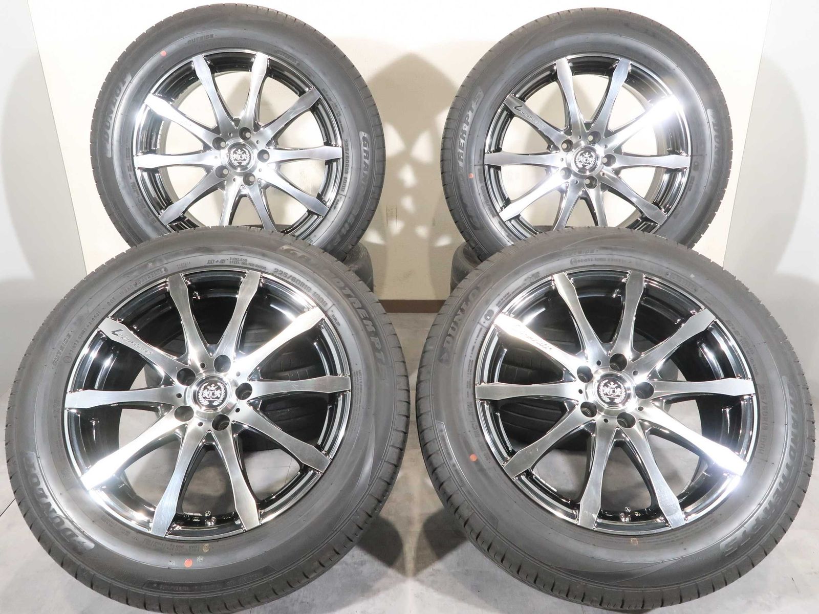 ハリアー RAV4 CX-5 NX 10系 等 4本 LEHRMEISTER NONINO 18インチ 7.5J 
