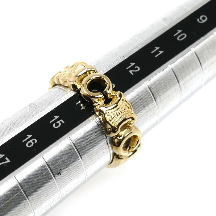 CELINE セリーヌ K18YG イエローゴールド リング・指輪 ルビー0.01ct 