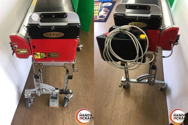 【引取限定】中古品 ヤヨイ 糊付け機 NEWハイライン ※足の補修あり（足支え台あり） ※ Ｌテープ側板の欠けあり　【ハンズクラフト戸畑店】 ※購入の際に、「ジモティーを見てきました」とお声掛けください。 当店オリジナルグッズを差し上げています！ ☆配送不可【引取限定】ヤヨイ 糊付け機 NEWハイライン ※足の補修あり