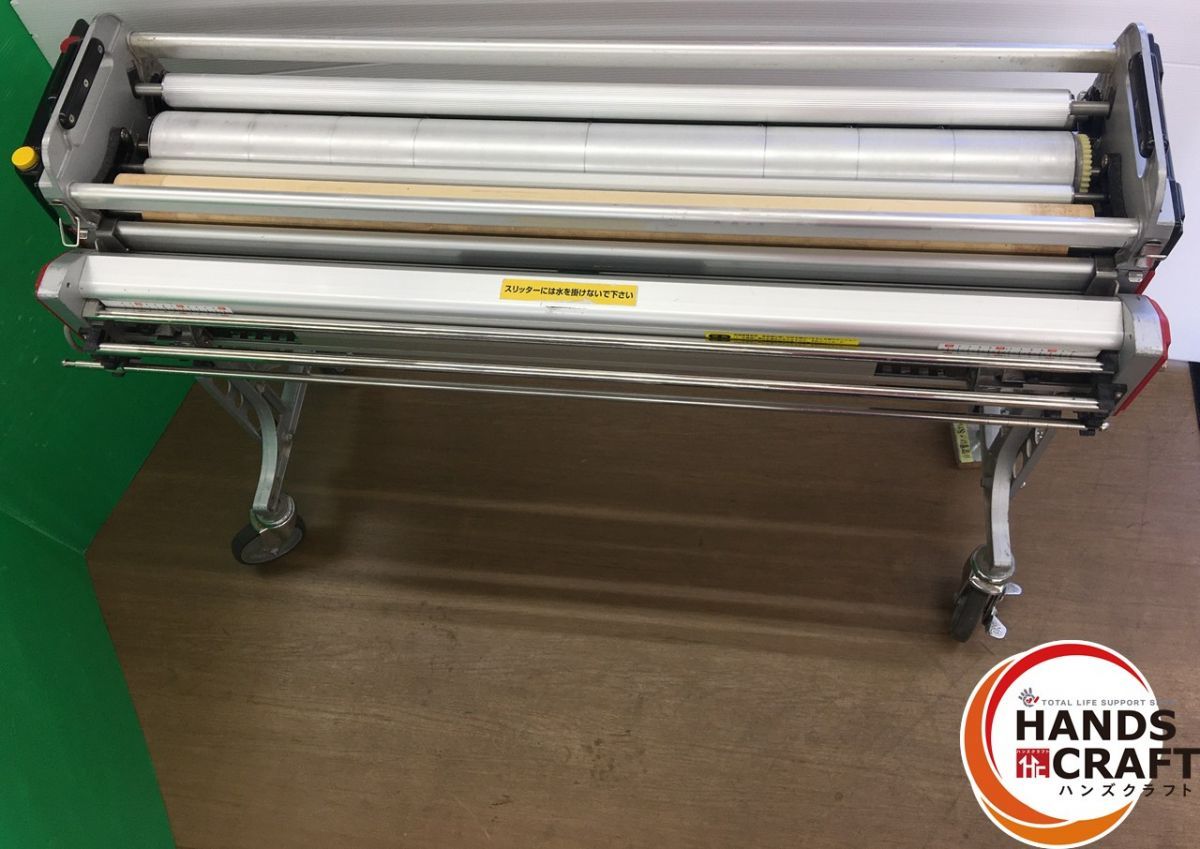 【引取限定】中古品 ヤヨイ 糊付け機 NEWハイライン ※足の補修あり（足支え台あり） ※ Ｌテープ側板の欠けあり　【ハンズクラフト戸畑店】 ※購入の際に、「ジモティーを見てきました」とお声掛けください。 当店オリジナルグッズを差し上げています！ ☆配送不可【引取限定】ヤヨイ 糊付け機 NEWハイライン ※足の補修あり