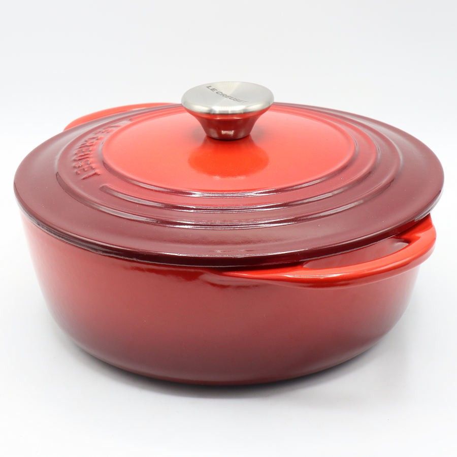 LE CREUSET ハート型鍋 ピンク 約22cm ル クルーゼ ハート 鍋」の人気