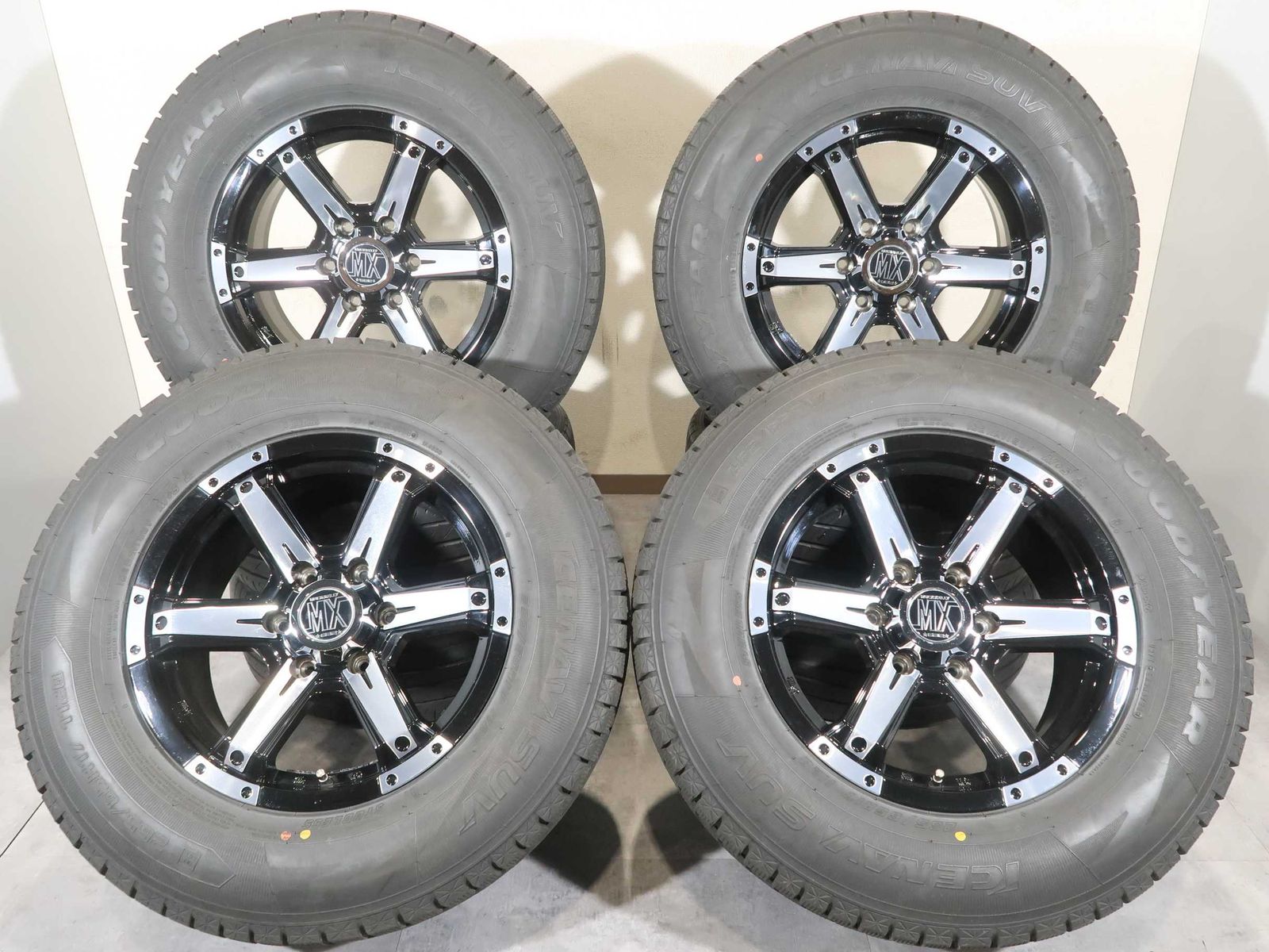 ランクル プラド ハイラックス 等 4本 ROCK KELLY MX-Ⅲ 17インチ 8J +