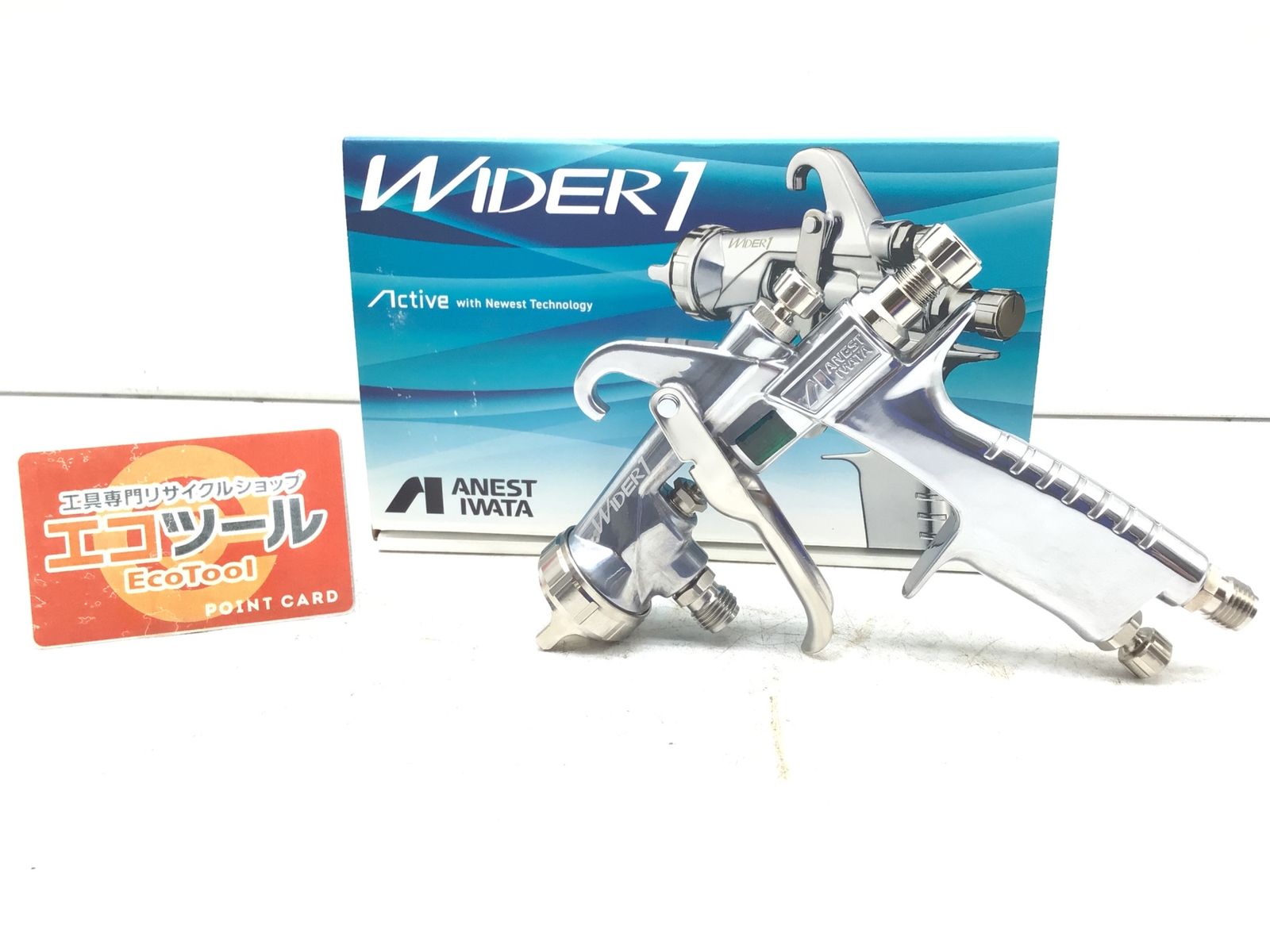 【未使用】アネスト岩田 WIDER1-13H2S ☆ 吸上式スプレーガン [IT_UJ1MO][岡岩][M05]