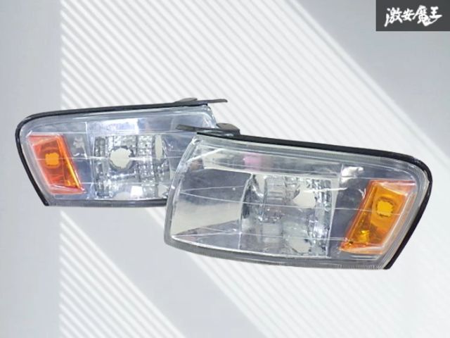 割れ無し！】社外 JZX90 90 クレスタ クリスタル コーナーライト