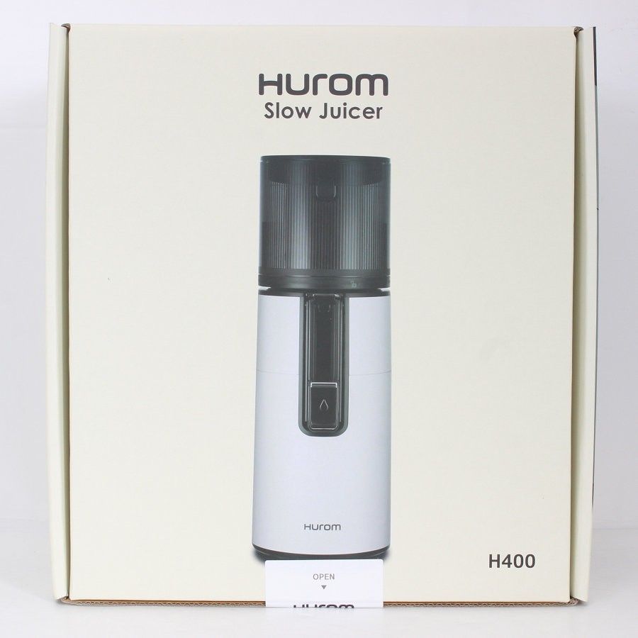 美品】Hurom スロージューサー H400-BAC05TG チタングレー 【公式通販】