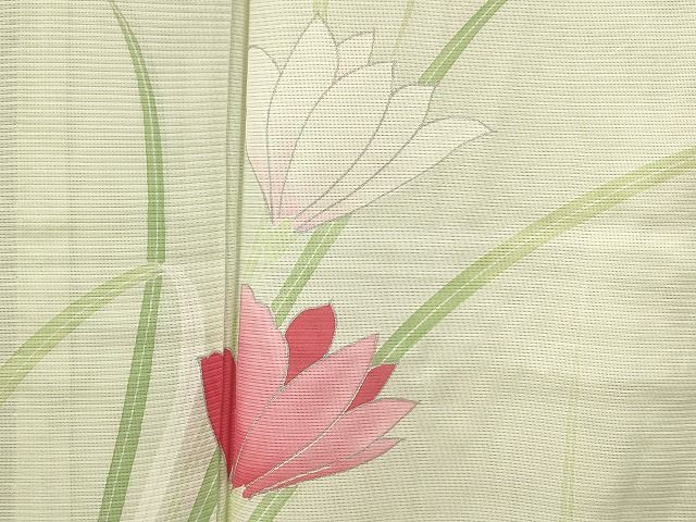 平和屋本店□夏物 訪問着 絽 紗 まとめて20点 鶴 蝶 花柄 友禅 手描き