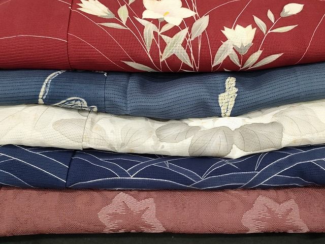 平和屋本店■夏物 訪問着 絽 紗 まとめて20点 鶴 蝶 花柄 友禅 手描き 銀彩 着用可能多数 全て正絹 se4085 平和屋本店□夏物 訪問着 絽 紗 まとめて20点 鶴 蝶 花柄 友禅 手描き