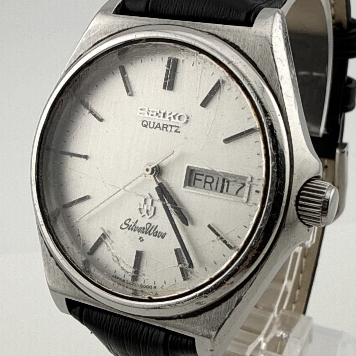 希少　セイコー　アクタス　シルバーウェーブ　メンズ腕時計 SEIKO セイコー silver wave シルバーウェーブ ロイヤルオーク風 SEIKO