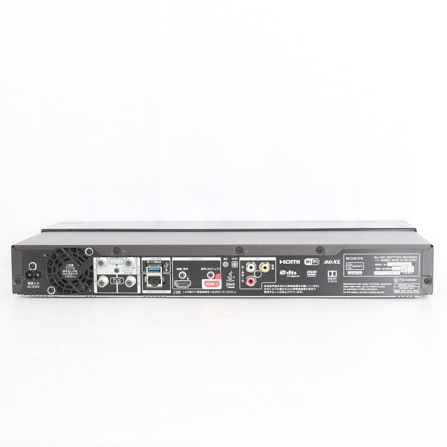 SONY BDZ-FT2000 ブルーレイレコーダー 2TB 長時間録画 3番組録画 UHD