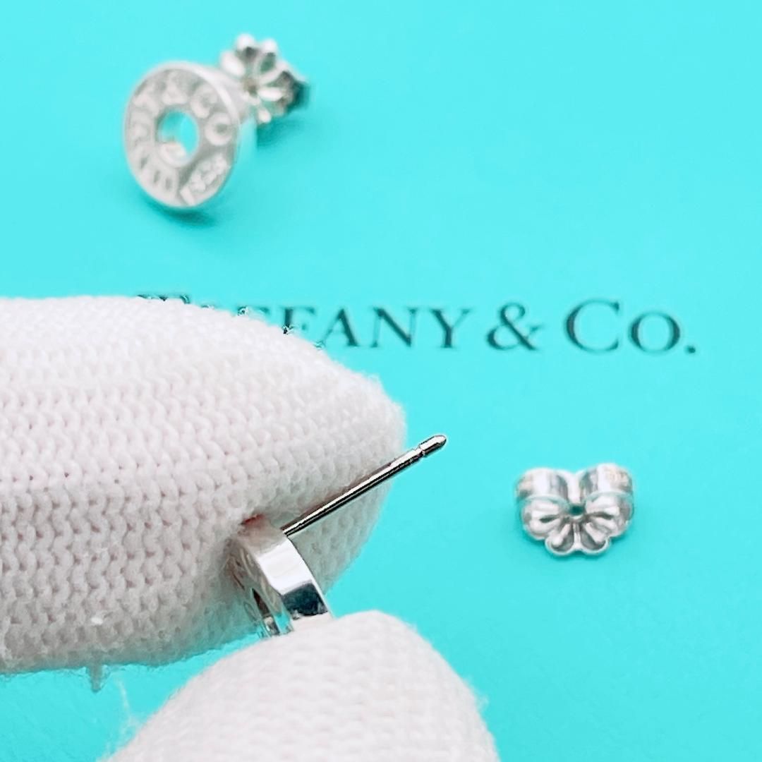 ◇ティファニー◇ 新品仕上済 Tiffany&Co. 1837 サークル ピアス Ag925