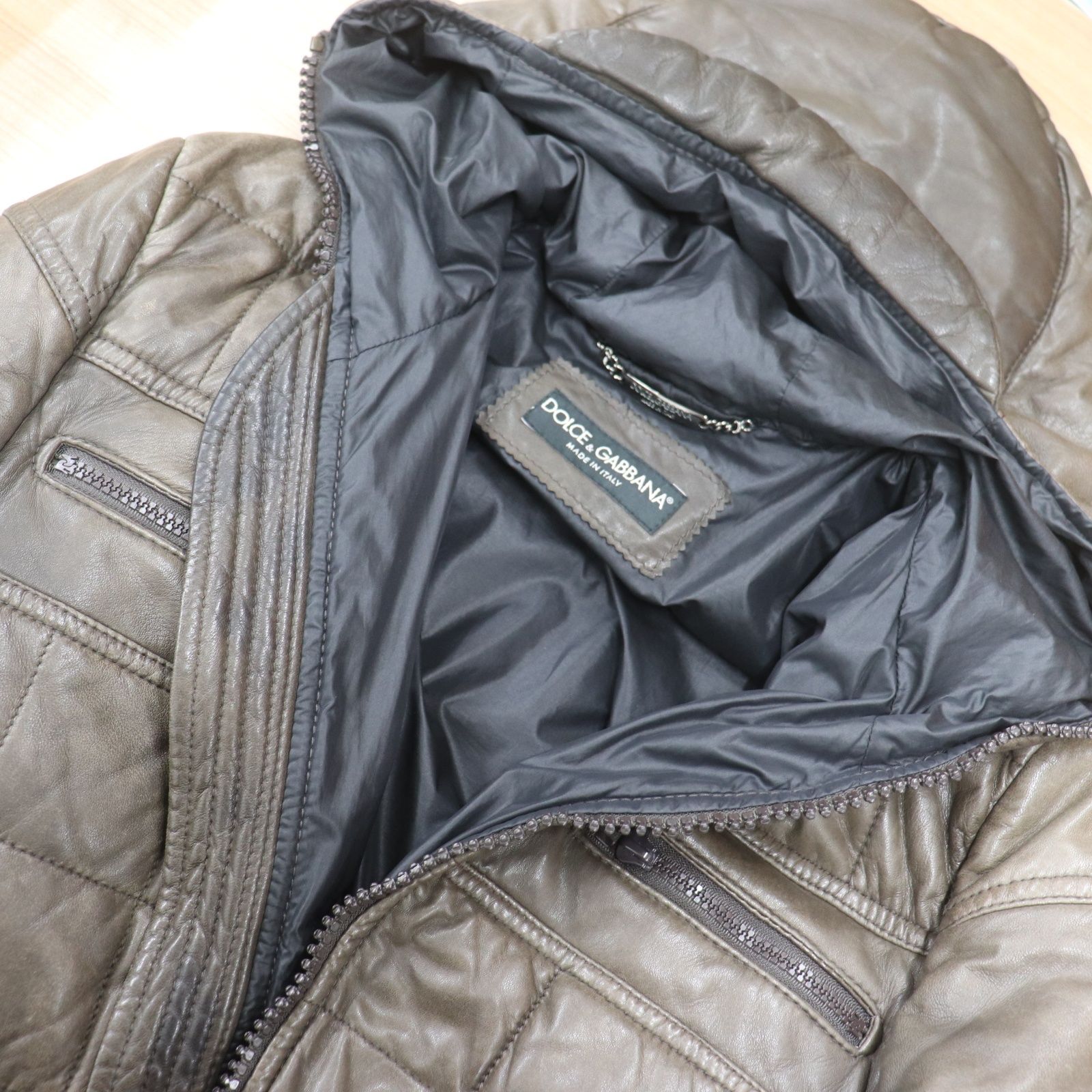 ITZ75ZCYNUTW DOLCE&GABBANA ドルチェ＆ガッバーナ ダウン フード 山 