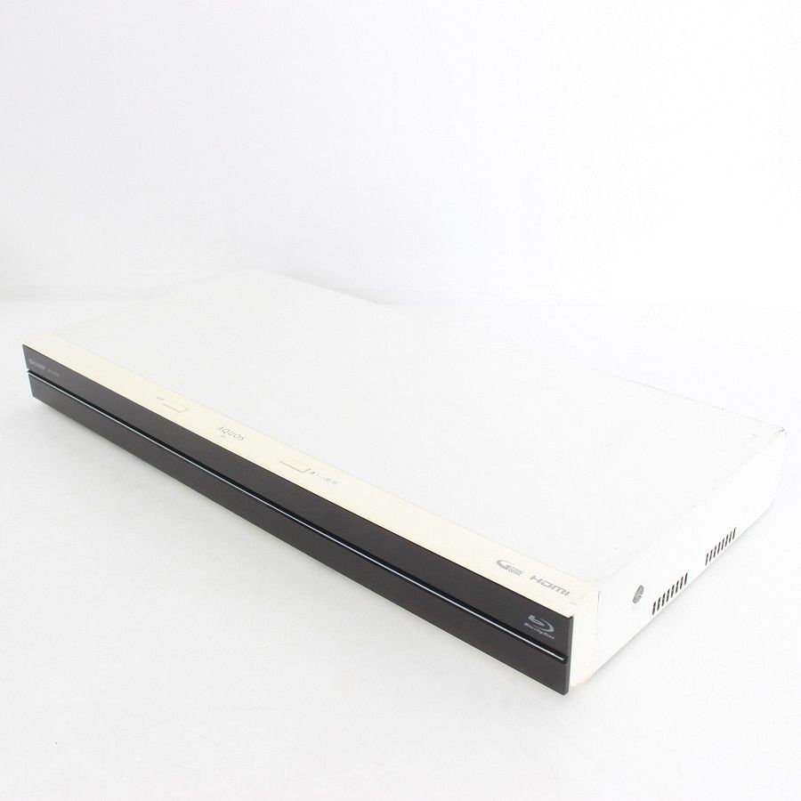 シャープ AQUOSブルーレイレコーダー 2B-C10BW2 ホワイト系 1TB 2番組 