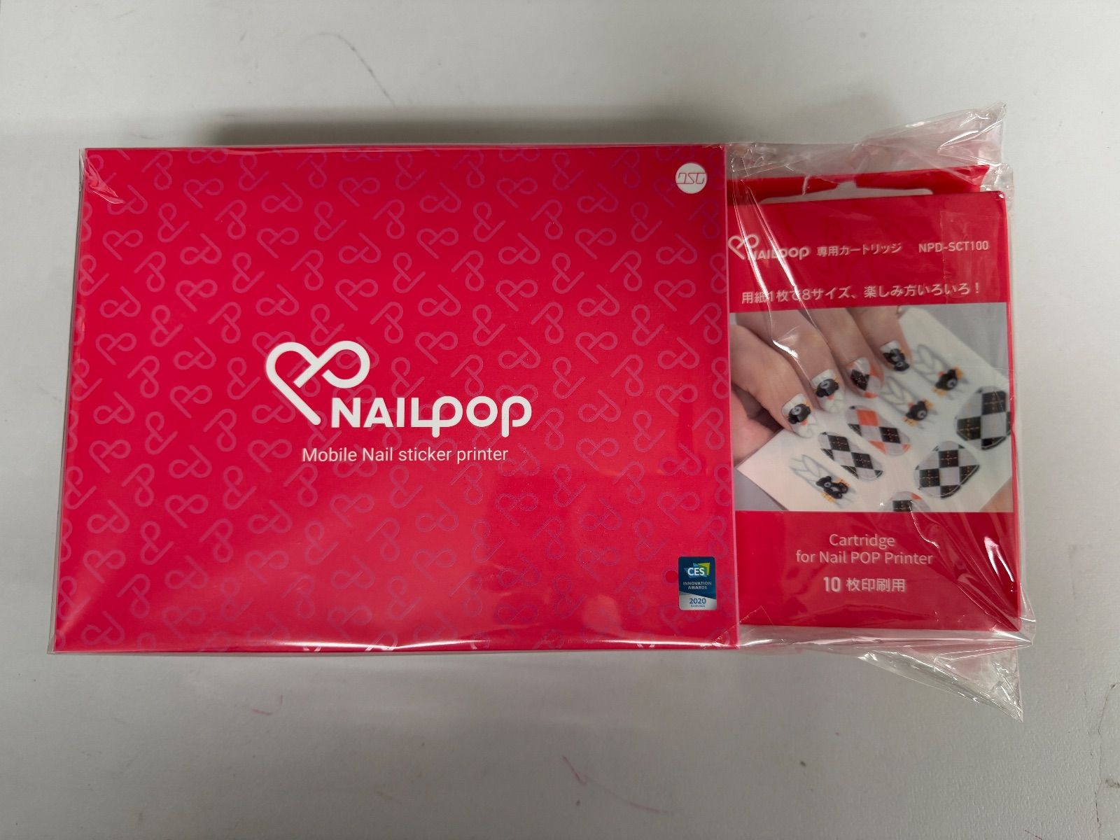 Nailpop ネイルポップ モバイルネイルステッカープリンター 印刷機